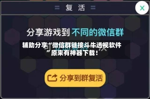 辅助分享“微信群链接斗牛透视软件”原来有神器下载！-第2张图片