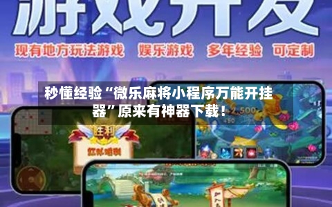 秒懂经验“微乐麻将小程序万能开挂器	”原来有神器下载！-第2张图片