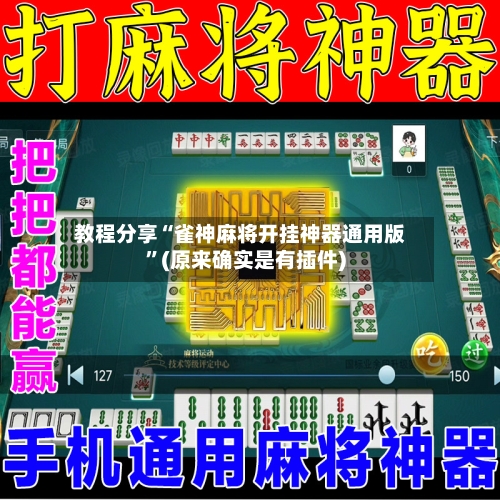 教程分享“雀神麻将开挂神器通用版”(原来确实是有插件)-第3张图片