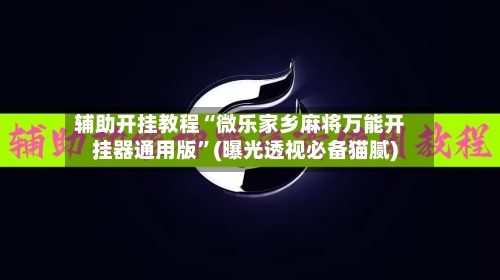 辅助开挂教程“微乐家乡麻将万能开挂器通用版”(曝光透视必备猫腻)-第3张图片
