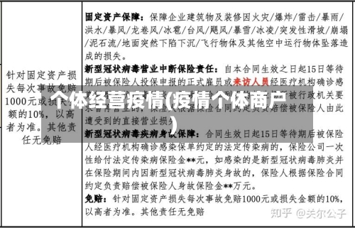 个体经营疫情(疫情个体商户)-第3张图片