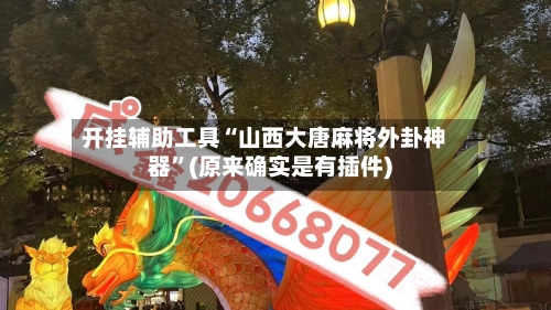 开挂辅助工具“山西大唐麻将外卦神器	”(原来确实是有插件)-第2张图片