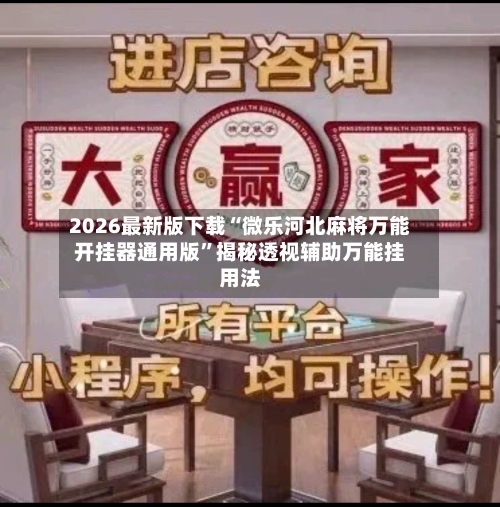 2026最新版下载“微乐河北麻将万能开挂器通用版”揭秘透视辅助万能挂用法-第3张图片
