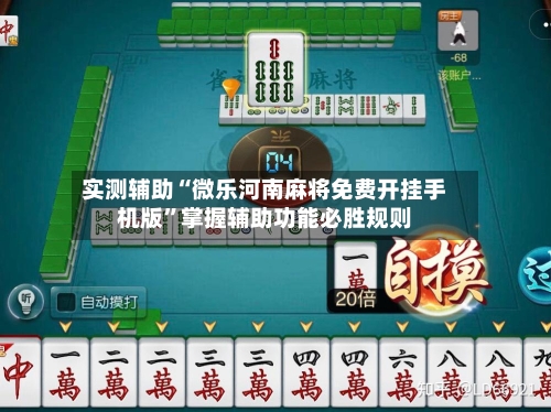 实测辅助“微乐河南麻将免费开挂手机版”掌握辅助功能必胜规则-第2张图片