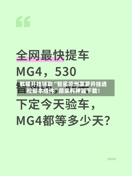 教程开挂辅助“智星德州菠萝开挂透视脚本插件”原来有神器下载！-第2张图片