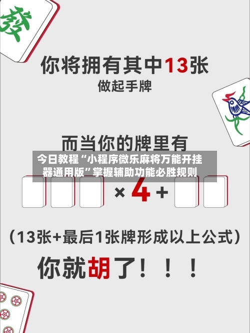 今日教程“小程序微乐麻将万能开挂器通用版”掌握辅助功能必胜规则-第2张图片