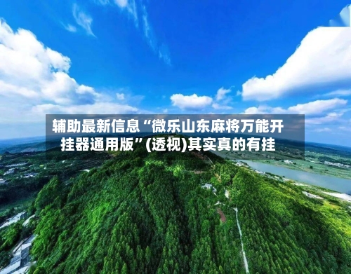 辅助最新信息“微乐山东麻将万能开挂器通用版”(透视)其实真的有挂