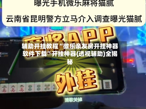 辅助开挂教程“微乐亲友房开挂神器软件下载”开挂神器{透视辅助}全揭秘-第3张图片