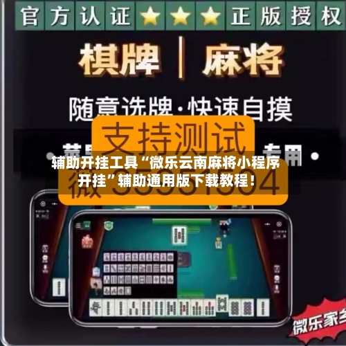 辅助开挂工具“微乐云南麻将小程序开挂”辅助通用版下载教程！