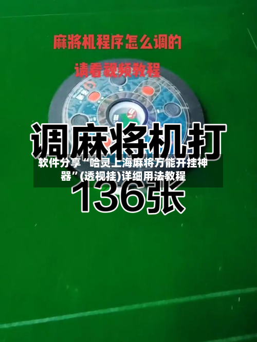 软件分享“哈灵上海麻将万能开挂神器	”(透视挂)详细用法教程-第3张图片