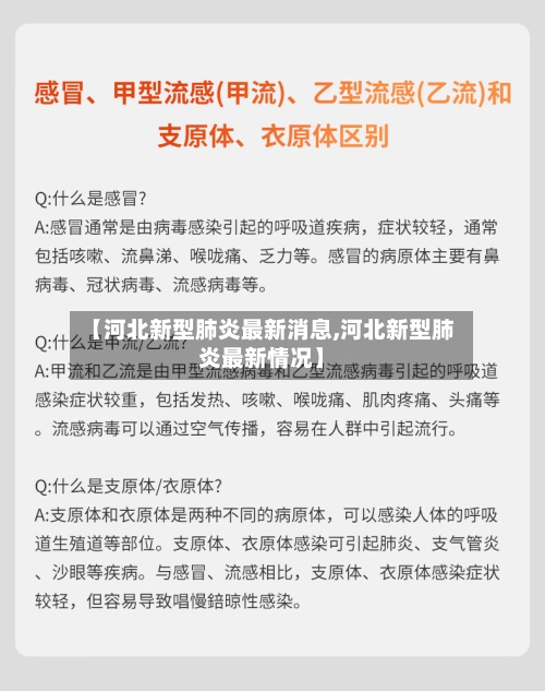 【河北新型肺炎最新消息,河北新型肺炎最新情况】-第2张图片