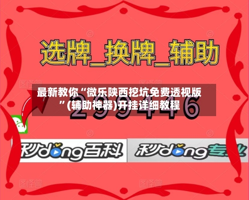 最新教你“微乐陕西挖坑免费透视版”(辅助神器)开挂详细教程-第3张图片