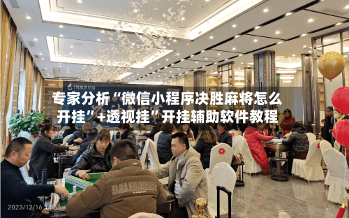 专家分析“微信小程序决胜麻将怎么开挂”+透视挂”开挂辅助软件教程-第2张图片