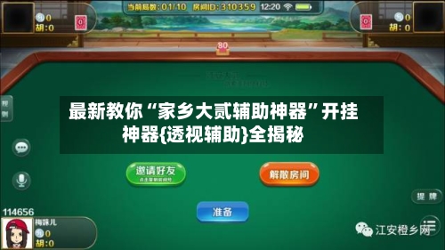 最新教你“家乡大贰辅助神器”开挂神器{透视辅助}全揭秘-第2张图片