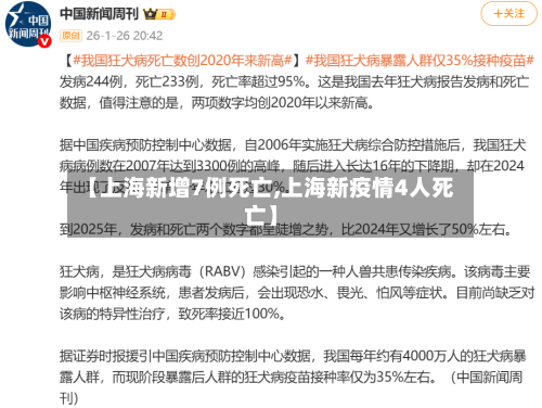 【上海新增7例死亡,上海新疫情4人死亡】-第3张图片