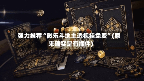 强力推荐“微乐斗地主透视挂免费”(原来确实是有插件)-第3张图片