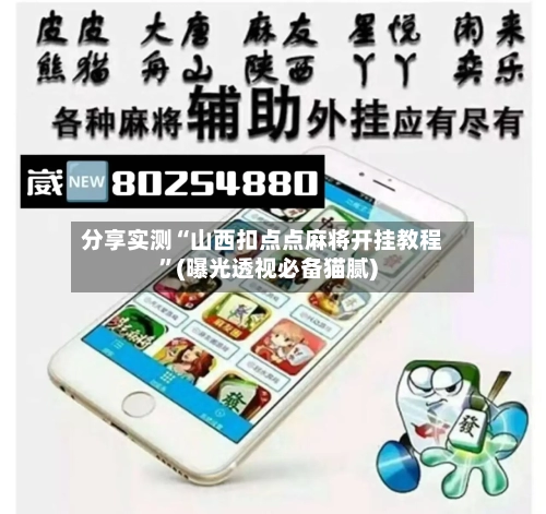 分享实测“山西扣点点麻将开挂教程”(曝光透视必备猫腻)-第2张图片