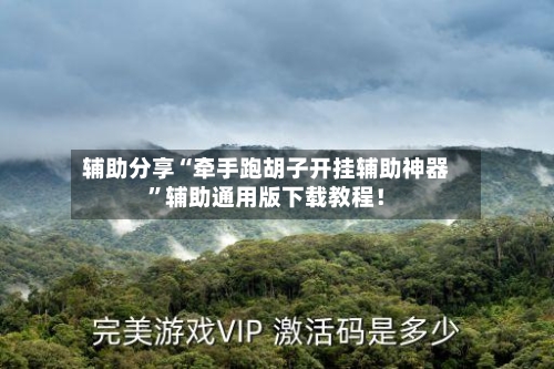 辅助分享“牵手跑胡子开挂辅助神器”辅助通用版下载教程！