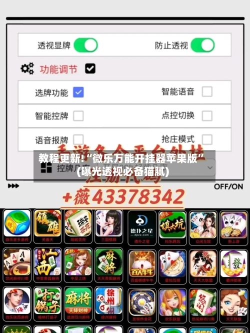 教程更新!“微乐万能开挂器苹果版”(曝光透视必备猫腻)-第3张图片