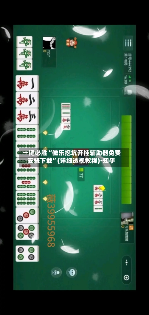 一键必胜“微乐挖坑开挂辅助器免费安装下载”(详细透视教程)-知乎-第2张图片