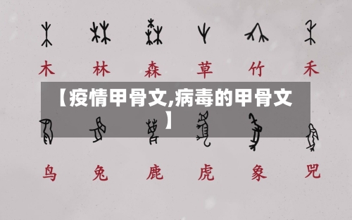 【疫情甲骨文,病毒的甲骨文】-第2张图片