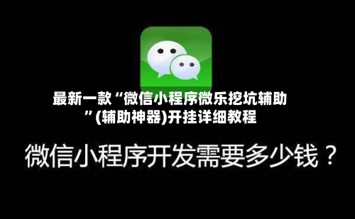 最新一款“微信小程序微乐挖坑辅助”(辅助神器)开挂详细教程
