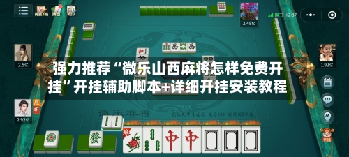 强力推荐“微乐山西麻将怎样免费开挂”开挂辅助脚本+详细开挂安装教程-第3张图片