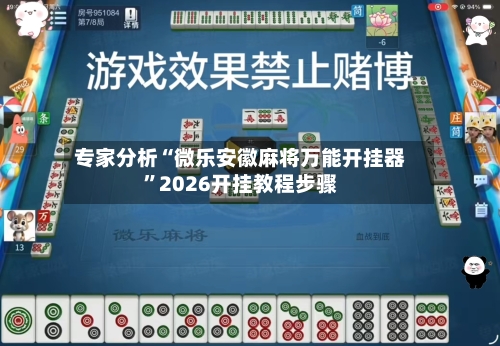 专家分析“微乐安徽麻将万能开挂器	”2026开挂教程步骤-第2张图片