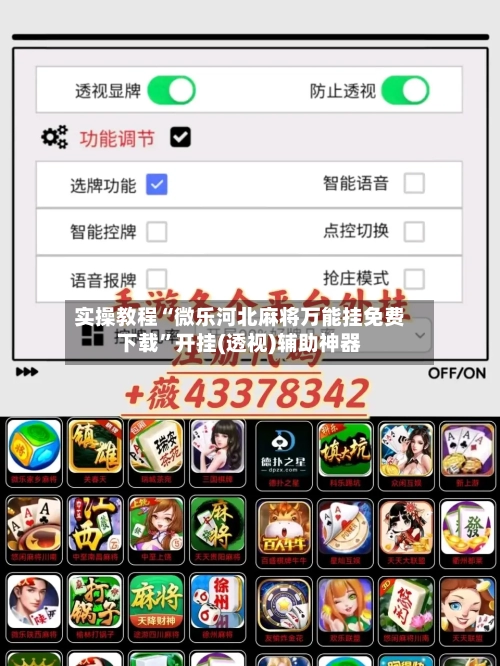 实操教程“微乐河北麻将万能挂免费下载”开挂(透视)辅助神器-第2张图片