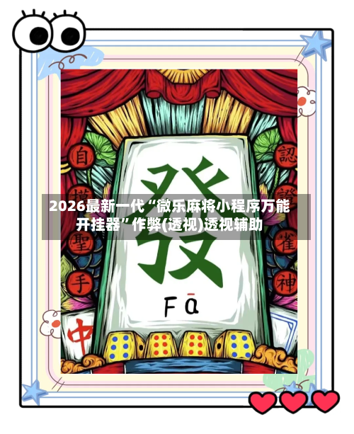 2026最新一代“微乐麻将小程序万能开挂器”作弊(透视)透视辅助-第2张图片