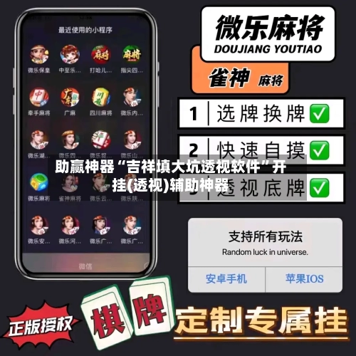 助赢神器“吉祥填大坑透视软件”开挂(透视)辅助神器