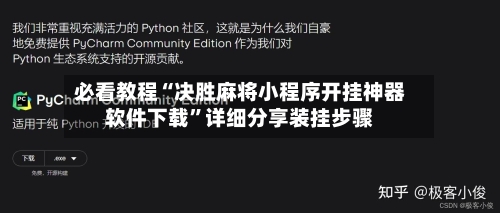必看教程“决胜麻将小程序开挂神器软件下载”详细分享装挂步骤-第2张图片
