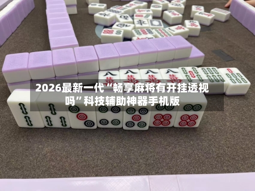 2026最新一代“畅享麻将有开挂透视吗	”科技辅助神器手机版-第2张图片