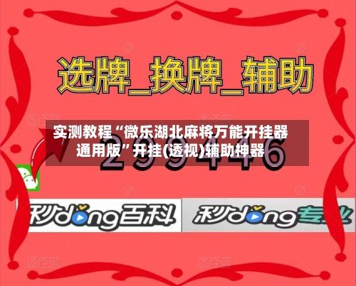 实测教程“微乐湖北麻将万能开挂器通用版”开挂(透视)辅助神器-第3张图片