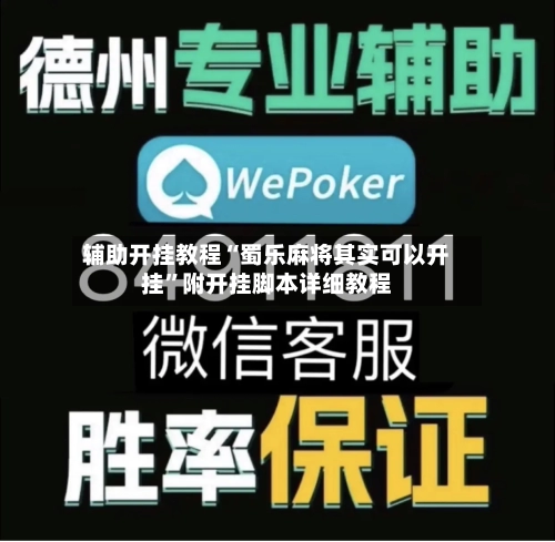 辅助开挂教程“蜀乐麻将其实可以开挂	”附开挂脚本详细教程-第2张图片