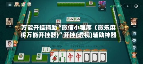 万能开挂辅助“微信小程序（微乐麻将万能开挂器)”开挂(透视)辅助神器-第3张图片