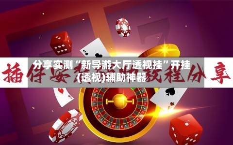 分享实测“新导游大厅透视挂”开挂(透视)辅助神器-第2张图片