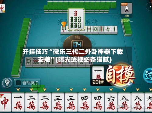 开挂技巧“微乐三代二外卦神器下载安装	”(曝光透视必备猫腻)-第2张图片