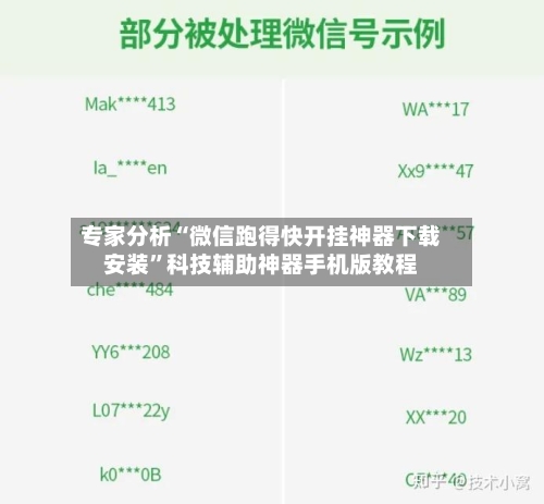 专家分析“微信跑得快开挂神器下载安装”科技辅助神器手机版教程-第2张图片