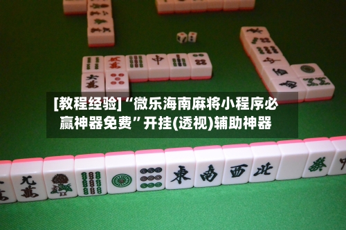 [教程经验]“微乐海南麻将小程序必赢神器免费”开挂(透视)辅助神器-第3张图片