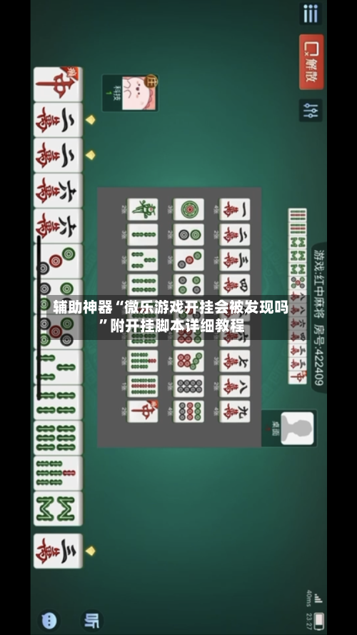 辅助神器“微乐游戏开挂会被发现吗”附开挂脚本详细教程-第2张图片