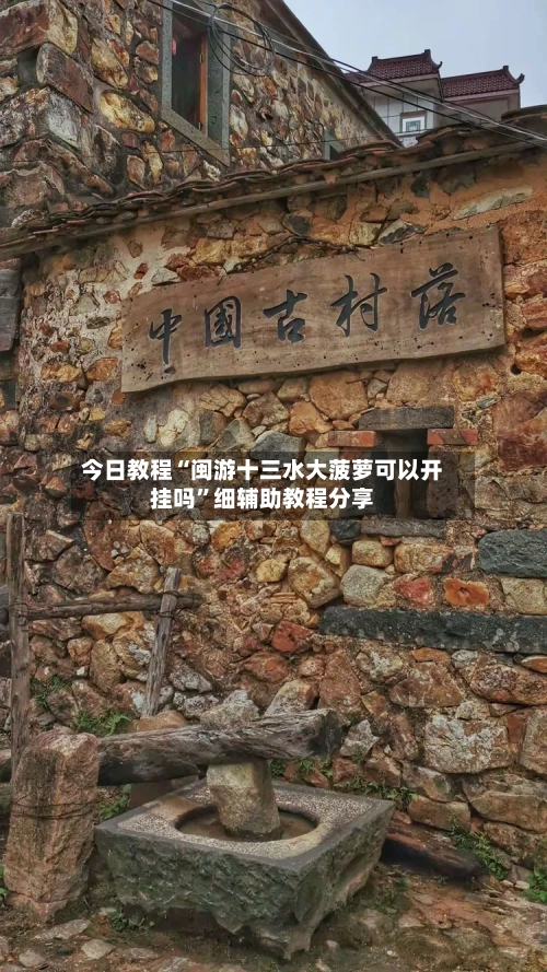 今日教程“闽游十三水大菠萝可以开挂吗”细辅助教程分享
