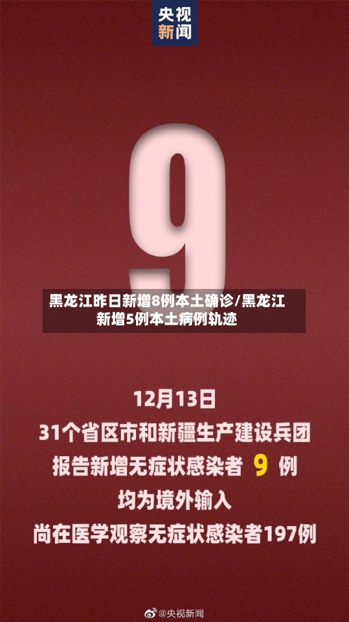 黑龙江昨日新增8例本土确诊/黑龙江新增5例本土病例轨迹-第2张图片