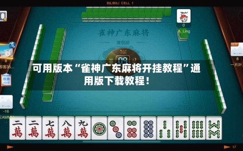 可用版本“雀神广东麻将开挂教程”通用版下载教程！-第2张图片