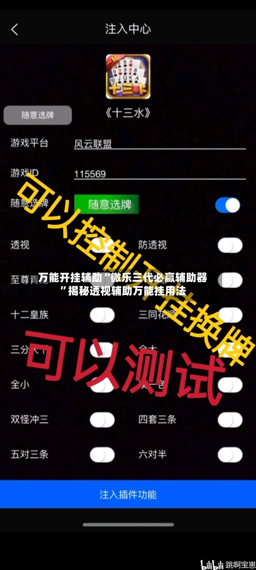 万能开挂辅助“微乐三代必赢辅助器”揭秘透视辅助万能挂用法-第2张图片