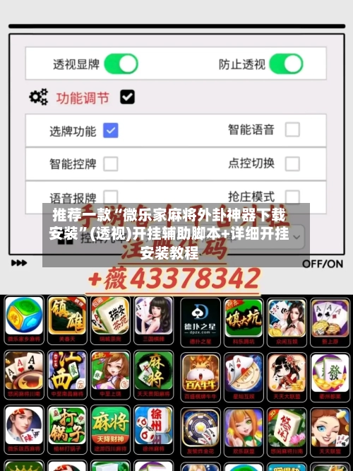 推荐一款“微乐家麻将外卦神器下载安装	”(透视)开挂辅助脚本+详细开挂安装教程-第2张图片