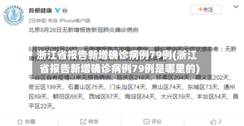 浙江省报告新增确诊病例79例(浙江省报告新增确诊病例79例是哪里的)-第2张图片