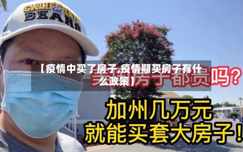 【疫情中买了房子,疫情期买房子有什么政策】