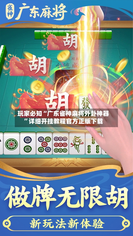 玩家必知“广东雀神麻将外卦神器”详细开挂教程官方正版下载-第2张图片