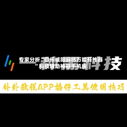 专家分析“微乐咸阳麻将万能开挂器	”科技辅助神器手机版-第2张图片